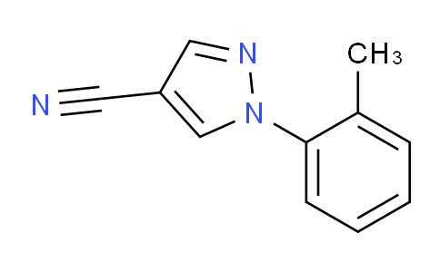 CAS No. 712-39-0, 1-(o-Tolyl)-1H-pyrazole-4-carbonitrile