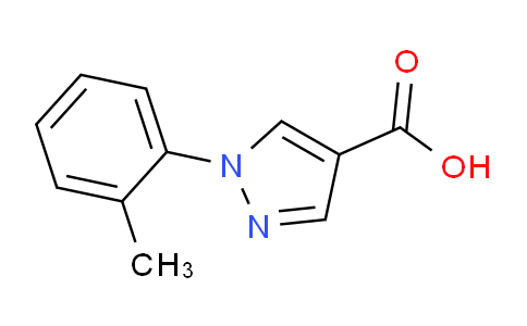 CAS No. 75815-76-8, 1-(o-Tolyl)-1H-pyrazole-4-carboxylic acid