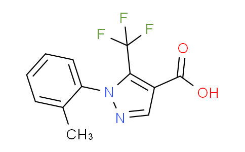 CAS No. 948293-82-1, 1-(o-Tolyl)-5-(trifluoromethyl)-1H-pyrazole-4-carboxylic acid