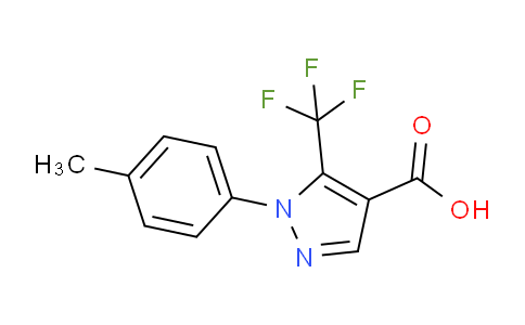 CAS No. 98534-84-0, 1-(p-Tolyl)-5-(trifluoromethyl)-1H-pyrazole-4-carboxylic acid