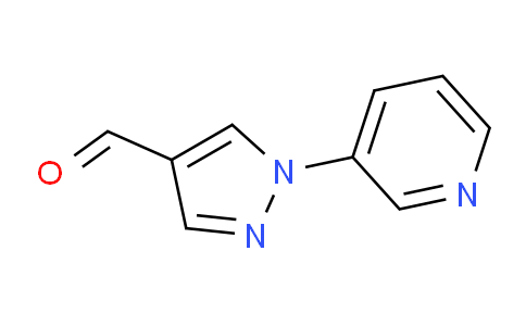 CAS No. 1098004-79-5, 1-(Pyridin-3-yl)-1H-pyrazole-4-carbaldehyde