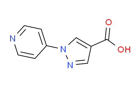 CAS No. 1155066-46-8, 1-(Pyridin-4-yl)-1H-pyrazole-4-carboxylic acid