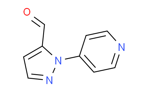 CAS No. 1269293-85-7, 1-(Pyridin-4-yl)-1H-pyrazole-5-carbaldehyde