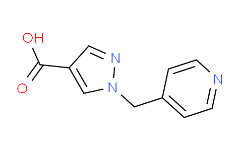 CAS No. 1154896-82-8, 1-(Pyridin-4-ylmethyl)-1H-pyrazole-4-carboxylic acid