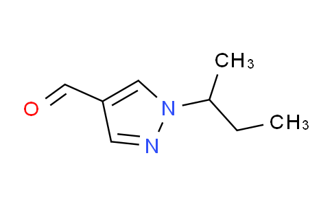 CAS No. 1170169-27-3, 1-(sec-Butyl)-1H-pyrazole-4-carbaldehyde