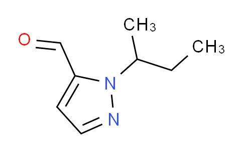 CAS No. 1174833-73-8, 1-(sec-Butyl)-1H-pyrazole-5-carbaldehyde