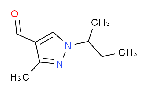 CAS No. 1006495-62-0, 1-(sec-Butyl)-3-methyl-1H-pyrazole-4-carbaldehyde