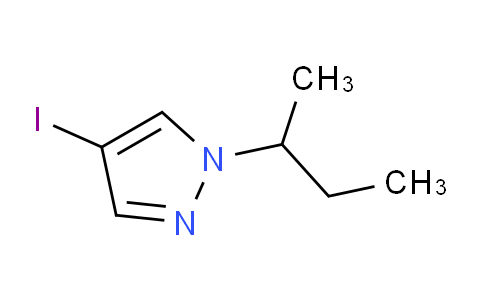CAS No. 1339666-74-8, 1-(sec-Butyl)-4-iodo-1H-pyrazole