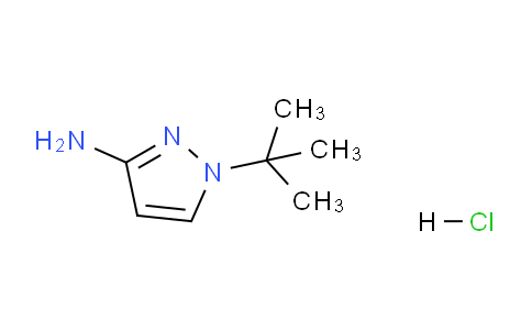 CAS No. 1305710-82-0, 1-(tert-Butyl)-1H-pyrazol-3-amine hydrochloride