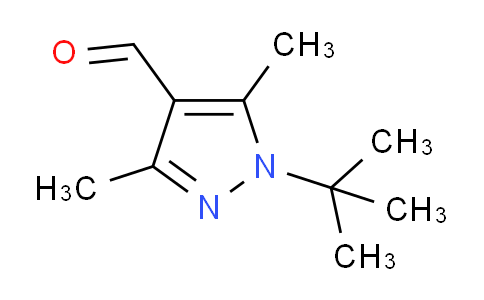 CAS No. 647824-51-9, 1-(tert-Butyl)-3,5-dimethyl-1H-pyrazole-4-carbaldehyde