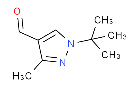 CAS No. 1152506-33-6, 1-(tert-Butyl)-3-methyl-1H-pyrazole-4-carbaldehyde