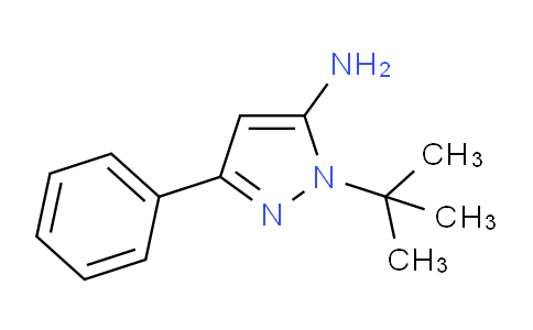CAS No. 442850-72-8, 1-(tert-Butyl)-3-phenyl-1H-pyrazol-5-amine