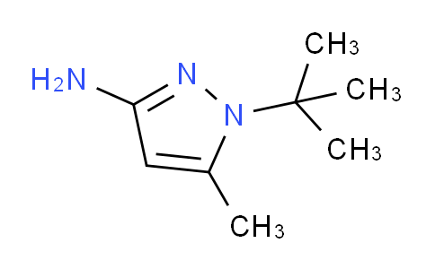 CAS No. 880488-27-7, 1-(tert-Butyl)-5-methyl-1H-pyrazol-3-amine