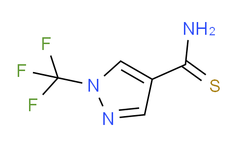 CAS No. 1706461-26-8, 1-(Trifluoromethyl)-1H-pyrazole-4-carbothioamide