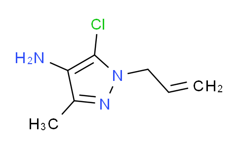 CAS No. 882532-15-2, 1-Allyl-5-chloro-3-methyl-1H-pyrazol-4-amine