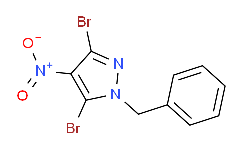 CAS No. 155601-03-9, 1-Benzyl-3,5-dibromo-4-nitro-1H-pyrazole
