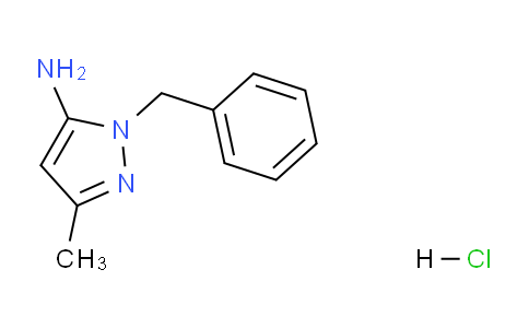 CAS No. 1195671-98-7, 1-Benzyl-3-methyl-1H-pyrazol-5-amine hydrochloride