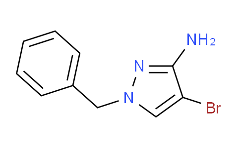 CAS No. 1171985-74-2, 1-Benzyl-4-bromo-1H-pyrazol-3-amine