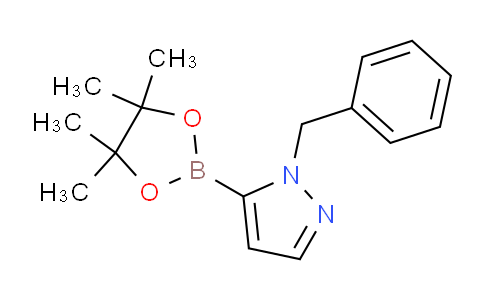 CAS No. 1362243-50-2, 1-Benzyl-5-(4,4,5,5-tetramethyl-1,3,2-dioxaborolan-2-yl)-1H-pyrazole