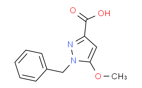 CAS No. 1427202-33-2, 1-Benzyl-5-methoxy-1H-pyrazole-3-carboxylic acid