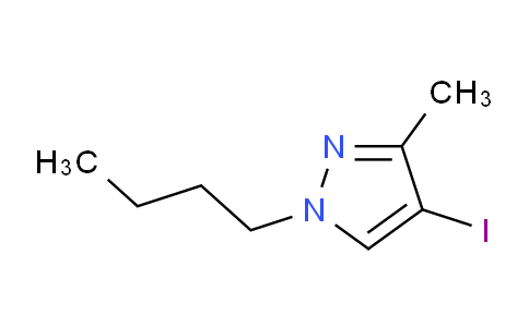 CAS No. 1354705-53-5, 1-Butyl-4-iodo-3-methyl-1H-pyrazole