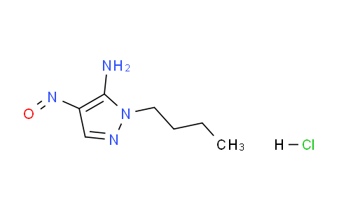 CAS No. 1956389-91-5, 1-butyl-4-Nitroso-1H-pyrazol-5-amine hydrochloride