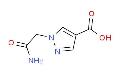 CAS No. 1006484-34-9, 1-Carbamoylmethyl-1H-pyrazole-4-carboxylic acid