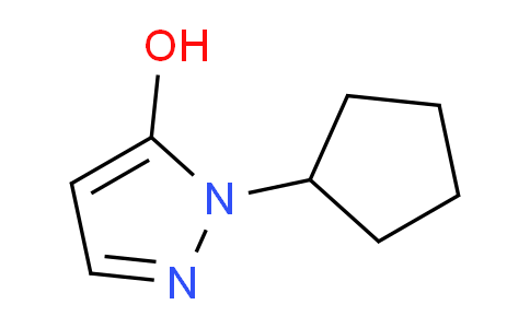 CAS No. 1566287-80-6, 1-Cyclopentyl-1h-pyrazol-5-ol