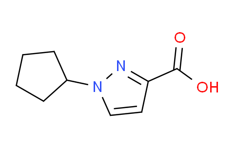 CAS No. 1006348-93-1, 1-Cyclopentyl-1H-pyrazole-3-carboxylic acid
