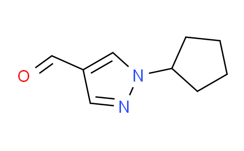 CAS No. 1170364-22-3, 1-Cyclopentyl-1H-pyrazole-4-carbaldehyde