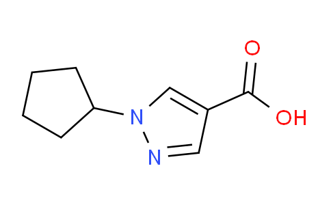 CAS No. 1006452-51-2, 1-Cyclopentyl-1H-pyrazole-4-carboxylic acid