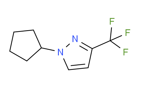 CAS No. 1469202-47-8, 1-Cyclopentyl-3-(trifluoromethyl)pyrazole