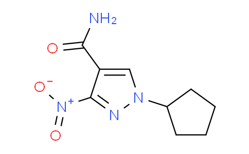 CAS No. 1795275-38-5, 1-Cyclopentyl-3-nitro-1H-pyrazole-4-carboxamide