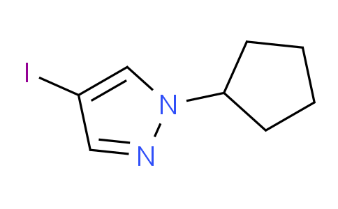 CAS No. 1194377-14-4, 1-Cyclopentyl-4-iodo-1H-pyrazole