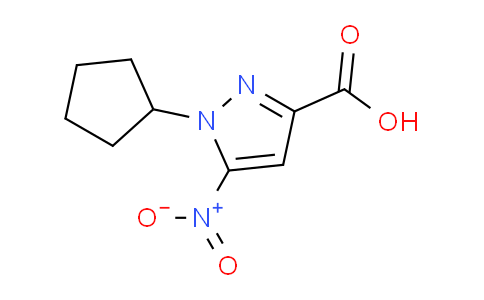 CAS No. 1006950-89-5, 1-Cyclopentyl-5-nitro-1H-pyrazole-3-carboxylic acid