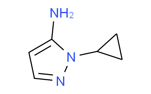 CAS No. 1501777-90-7, 1-Cyclopropyl-1H-pyrazol-5-amine