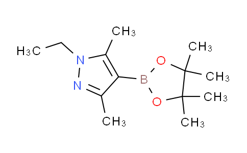 CAS No. 1082503-79-4, 1-Ethyl-3,5-dimethyl-4-(4,4,5,5-tetramethyl-1,3,2-dioxaborolan-2-yl)-1H-pyrazole