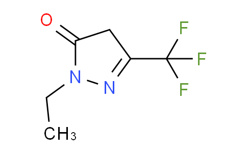 CAS No. 866472-53-9, 1-Ethyl-3-(trifluoromethyl)-1H-pyrazol-5(4H)-one