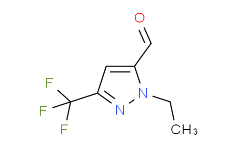 CAS No. 1443279-59-1, 1-Ethyl-3-(trifluoromethyl)-1H-pyrazole-5-carbaldehyde