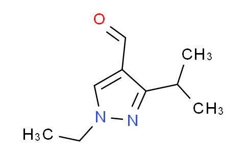 CAS No. 1247982-17-7, 1-Ethyl-3-isopropyl-1H-pyrazole-4-carbaldehyde