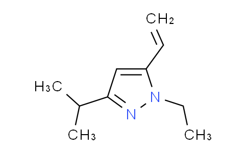 CAS No. 1824298-10-3, 1-Ethyl-3-isopropyl-5-vinyl-1H-pyrazole