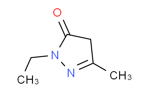 CAS No. 19364-68-2, 1-Ethyl-3-methyl-1H-pyrazol-5(4H)-one