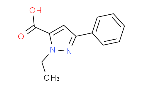 CAS No. 10199-56-1, 1-Ethyl-3-phenyl-1H-pyrazole-5-carboxylic acid