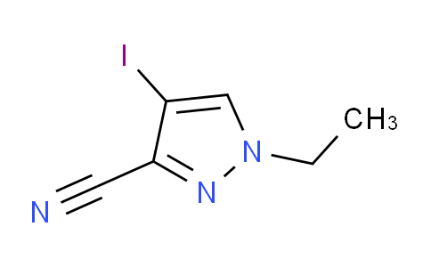 CAS No. 1354705-18-2, 1-Ethyl-4-iodo-1H-pyrazole-3-carbonitrile