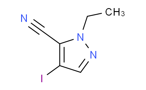 CAS No. 1354704-03-2, 1-Ethyl-4-iodo-1H-pyrazole-5-carbonitrile
