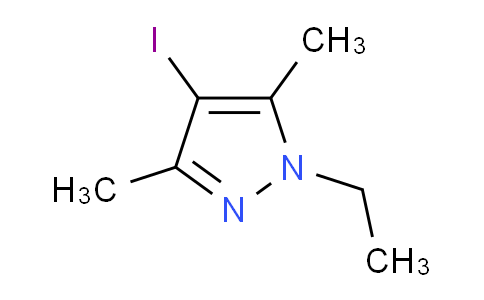 CAS No. 1245807-90-2, 1-Ethyl-4-iodo-3,5-dimethyl-1H-pyrazole
