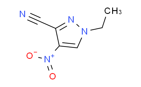CAS No. 1006458-51-0, 1-Ethyl-4-nitro-1H-pyrazole-3-carbonitrile