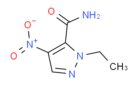 CAS No. 1384856-20-5, 1-Ethyl-4-nitro-1H-pyrazole-5-carboxamide