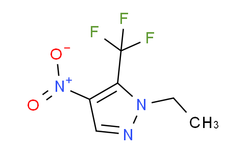 CAS No. 1443279-41-1, 1-Ethyl-4-nitro-5-(trifluoromethyl)-1H-pyrazole