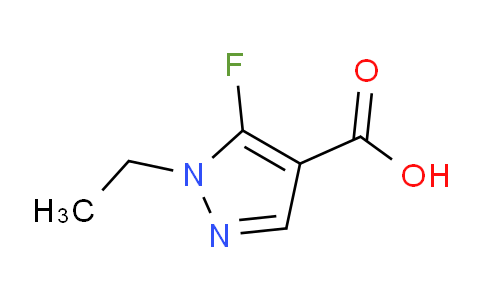 CAS No. 1429418-92-7, 1-Ethyl-5-fluoro-1H-pyrazole-4-carboxylic acid